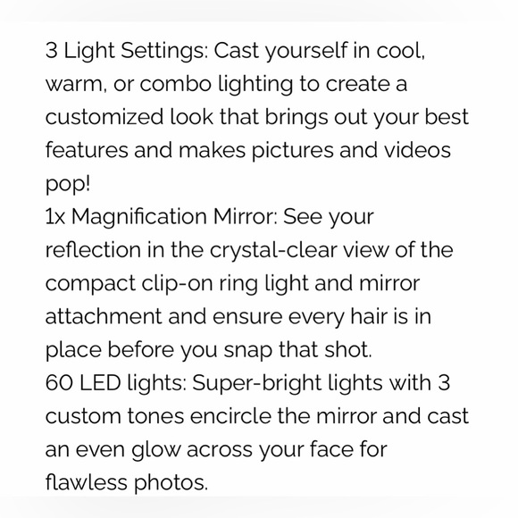 CONAIR - Travel Smart || Selfie Light - Ring Light + Mirror - Picture 11 of 12